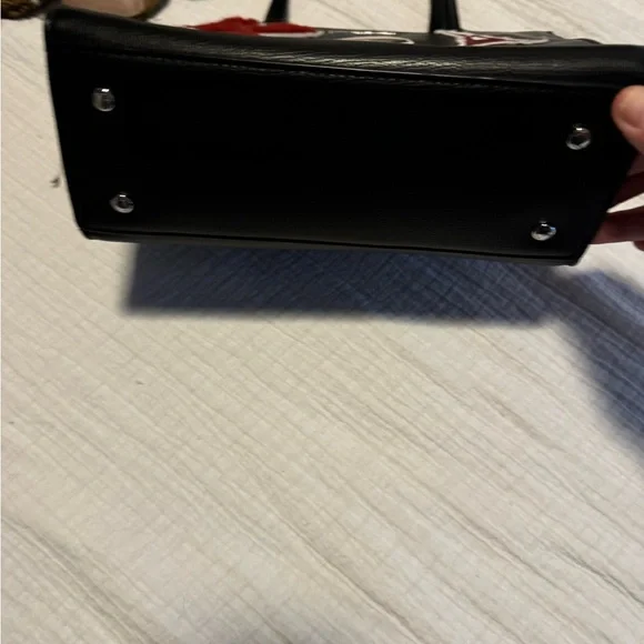 Karl Lagerfeld Leather bag with patches. Like new - Picture 2 of 2